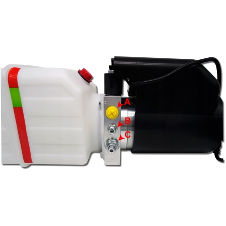 BEZPRZEWODOWY ZESTAW WYWROTU KIPRA 2,5m 700 mm 12V